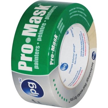 IPG 5204-2 ProMask Painters Grade Masking Tape, 2 x 60 yd. Roll (16 Pack)