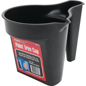 1 gal. Empty Plastic Paint Bucket with Pour Spout Lid