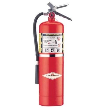 Fire extinguisher with pressurized water, 2.5 gal, type A, ULC 2A