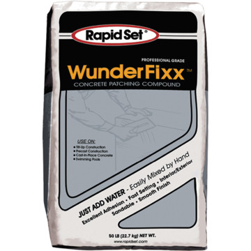 Rapid Set 72010050 50lb Wunderfixx Concrete Patching Compound Hd