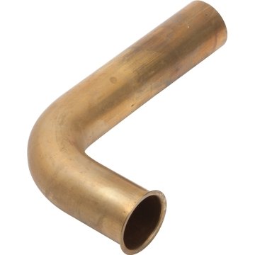 1-1/2 x 7 Hi Radius Disposal Waste Arm Rough Brass-642639