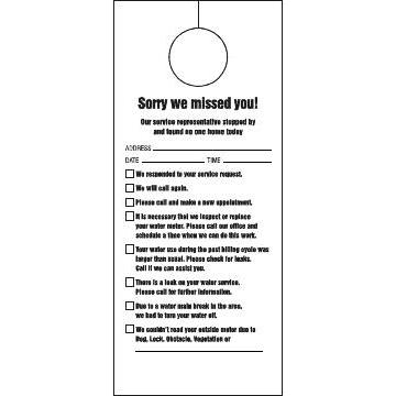 Maintenance Door Tags Hd Supply
