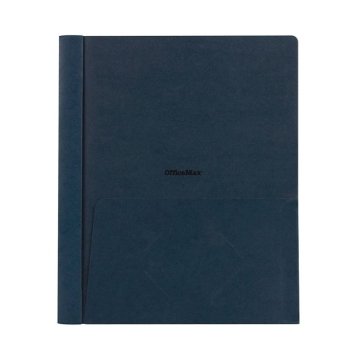 Office Depot® Navy Clear-Front Report Cover 8-1/2 x 11Inch | HD Supply