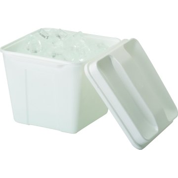 3 Quart Square Plastic Ice Buckets