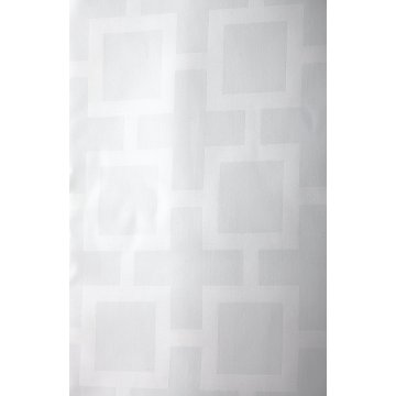 Beyond Decorative Top Sheet Full 87x120 White Chain Link