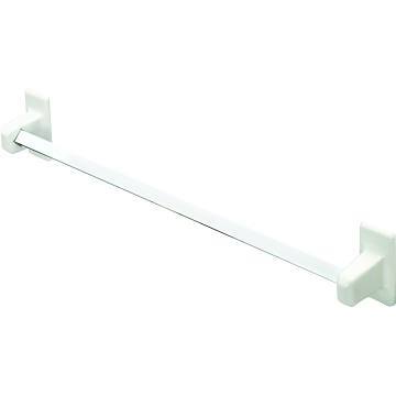 Lenape Carrousel White Ceramic Toilet Paper Holder, Clip-On 43901