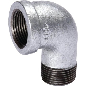 B & K Street Elbow Malleable Galvanized Iron 2 " Fip X 2 " Mip 90 Deg.