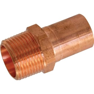 Nibco® Press-Connect Copper Pipe Male Adapter - 1 Fitting X Mpt