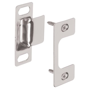 Adjustable Door Strike Nickel HD Supply