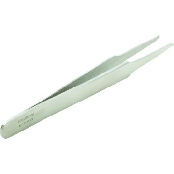 4-1/2inch Universal Formed End Tweezers, Stainless Steel-884835
