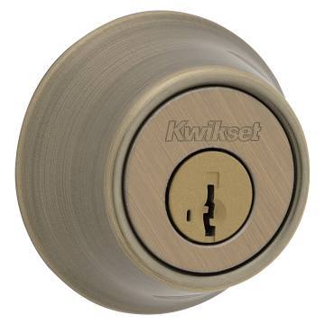 Kwikset 980 Single Cylinder Deadbolt With SmartKey - Satin Nickel, Adjustable Latch, BumpGuard - View #10
