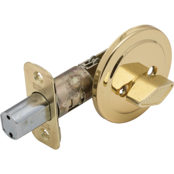 Shield Security Single Sided Deadbolt Brass | HD Supply