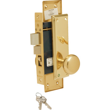 Marks Metro Entry Mortise Lock Left Hand Brass | HD Supply