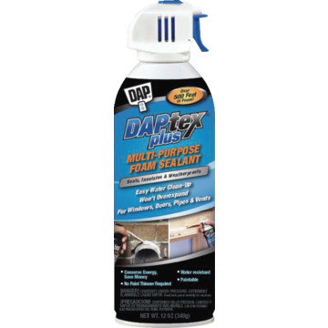 12 Oz DAP DAPtex Plus Latex Foam Sealant | HD Supply