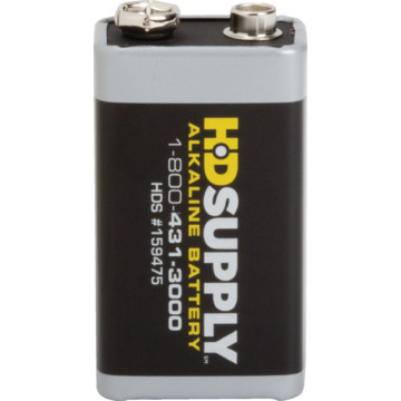 HD Supply® 9 Volt Alkaline Battery Package Of 24 | HD Supply