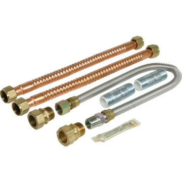 Water heater accessories installation kit replacement