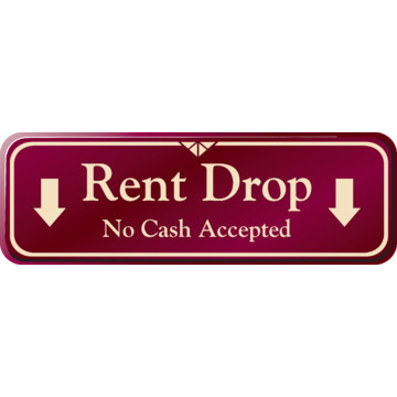 Rent Drop Box Kit with Door Chute, Green with Burgundy Sign | HD Supply