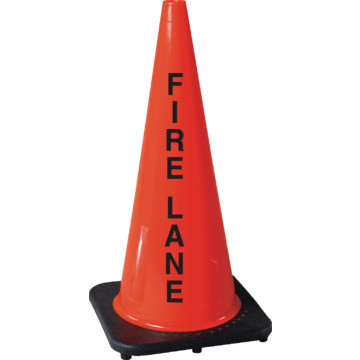 Fire Lane Traffic Cone, 28 | HD Supply