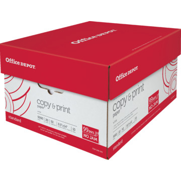 paper depot office brand copy reams case legal
