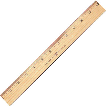 westcott two sided metric ruler 1161mm increments hd