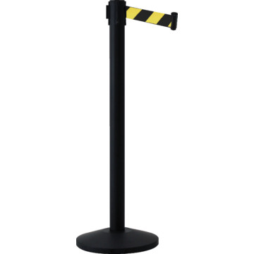 forever caution 21 tape belt Black Stanchion, Tape Powder Coat QueueWay Caution with