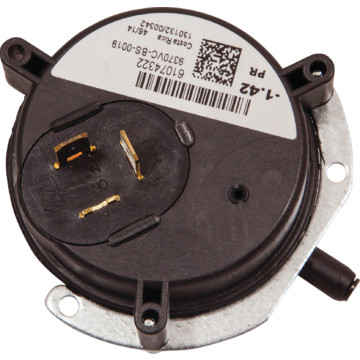 A.O. Smith® Air Pressure Switch, Normally Open, -1.07