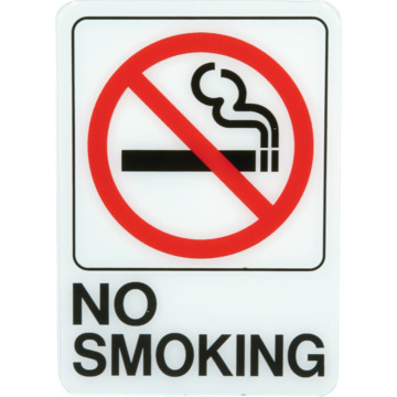 No Smoking Sign Plastic | plastic quot no smoking quot sign hd supply No Smoking Sign Plastic | plastic quot no smoking quot sign hd supply
