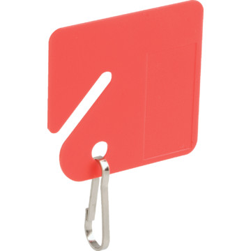 Red Plastic Key Tags Package of 20 | HD Supply